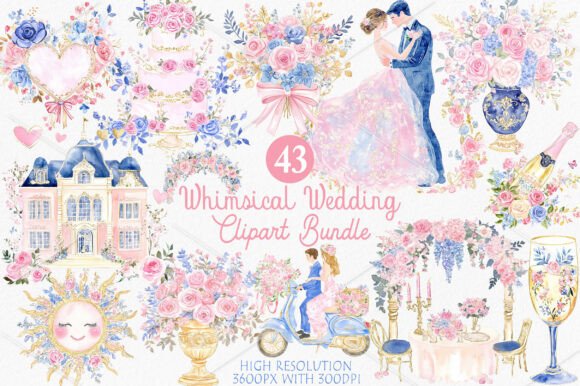 Wedding Clipart Bundle