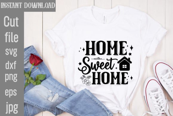 Home Sweet Home SVG Cut File