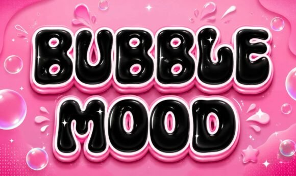 Bubble Font 3D