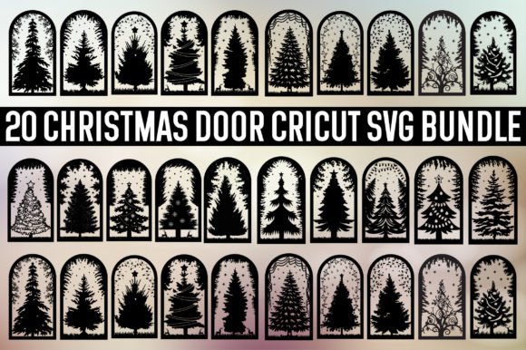 Christmas Door Cricut SVG Bundle