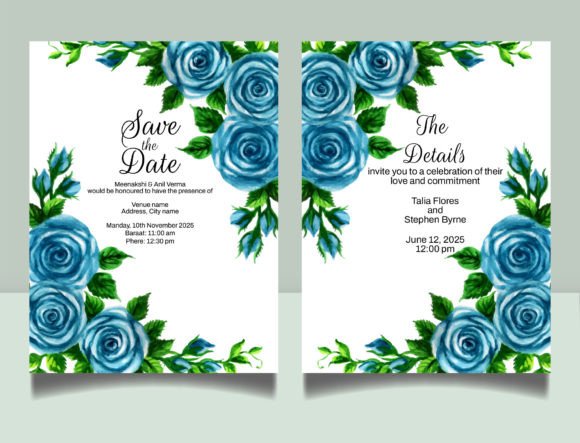 Elegant Engagement Invitation Template