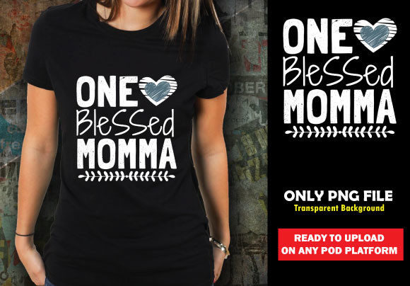 One Blessed Momma - Mothers Day Template