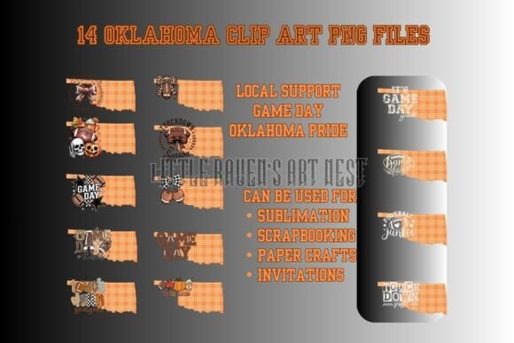14 Local Oklahoma Football Designs - OSU