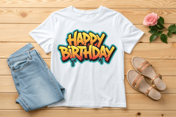 Happy Birthday Graffiti